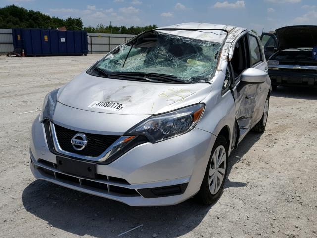 3N1CE2CP8HL370603 - 2017 NISSAN VERSA NOTE SILVER photo 2