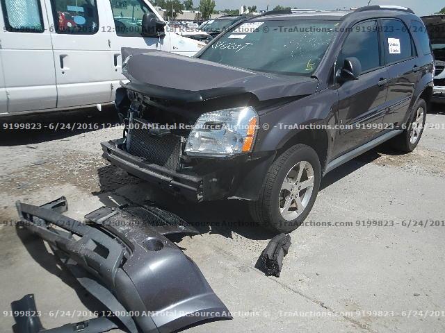 2CNDL13F676054950 - 2007 CHEVROLET EQUINOX LS GRAY photo 1