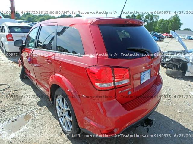 3C4PDCEGXCT228492 - 2012 DODGE JOURNEY R/ RED photo 4