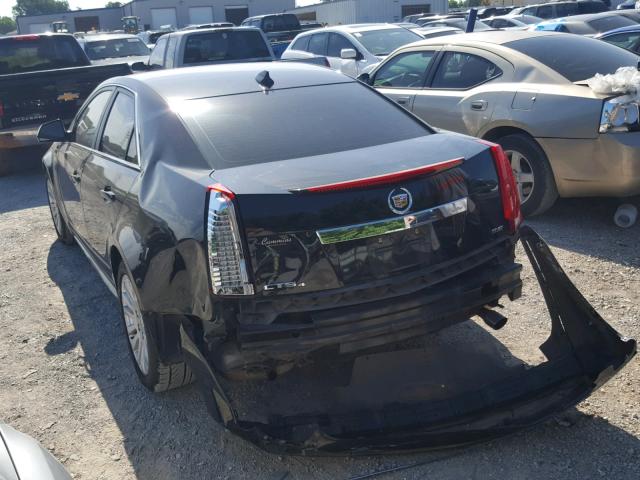 1G6DS5E34C0100007 - 2012 CADILLAC CTS PREMIU BLACK photo 3