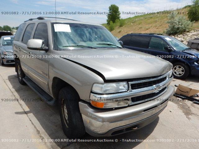 1GNEK13T91J106445 - 2001 CHEVROLET TAHOE K150 SILVER photo 2