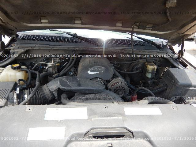 1GNEK13T91J106445 - 2001 CHEVROLET TAHOE K150 SILVER photo 7