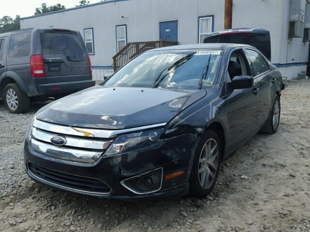 3FAHP0JA9CR250207 - 2012 FORD FUSION BLACK photo 2