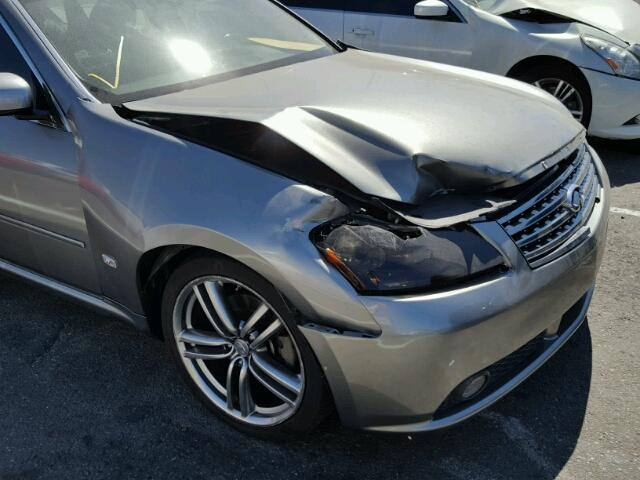 JNKBY01E26M200910 - 2006 INFINITI M45 BASE GRAY photo 9