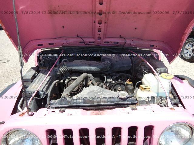 1J4FY29P7XP465773 - 1999 JEEP WRANGLER S PINK photo 7