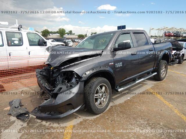 1C6RR7KT7ES362827 - 2014 RAM 1500 BLACK photo 1