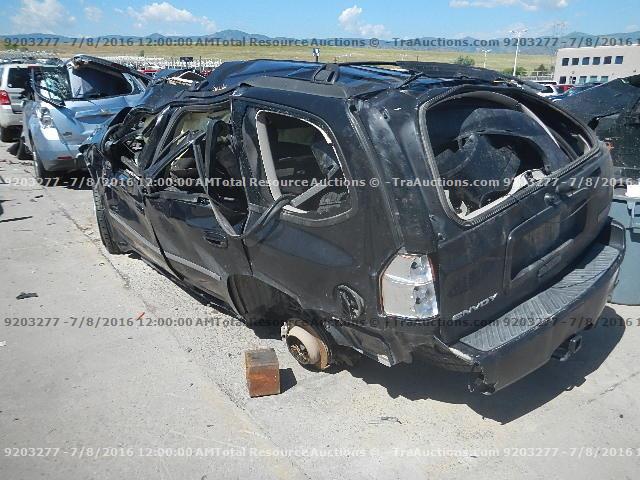 1GKDT13S382245259 - 2008 GMC ENVOY BLACK photo 4