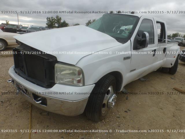 1FTWW32P66EA91517 - 2006 FORD F350 SUPER WHITE photo 1