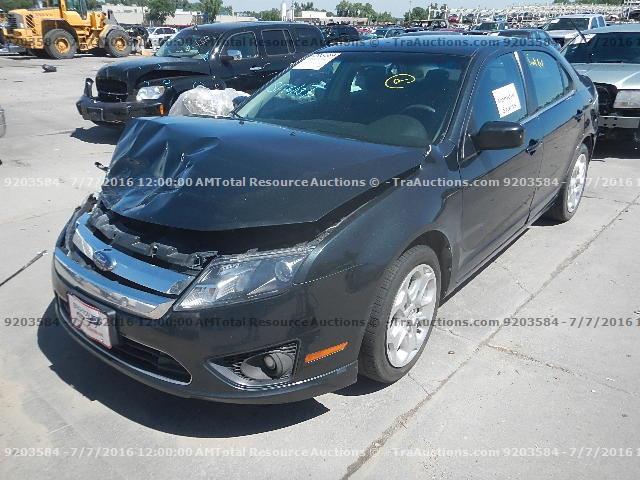 3FAHP0HA0AR218054 - 2010 FORD FUSION SE GRAY photo 1