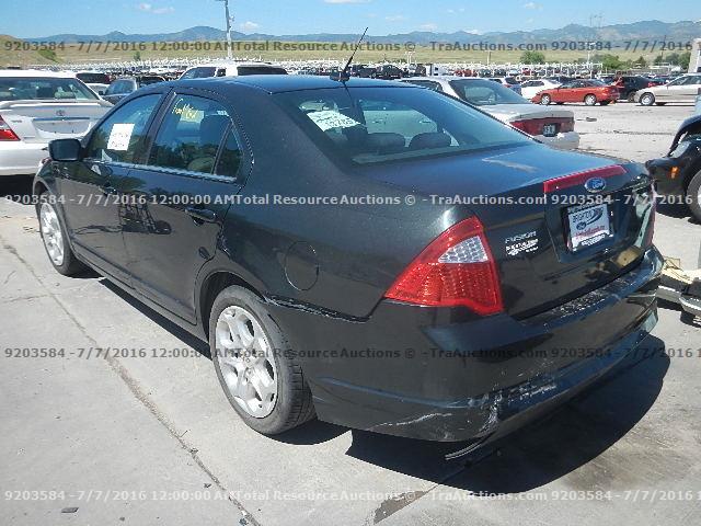 3FAHP0HA0AR218054 - 2010 FORD FUSION SE GRAY photo 4