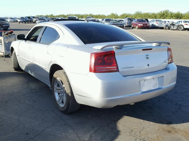 2B3KA53H36H183047 - 2006 DODGE CHARGER R/ SILVER photo 3