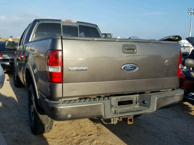 1FTPX14534NA38031 - 2004 FORD F150 GRAY photo 3