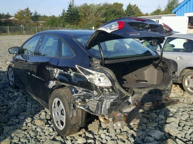 1FADP3E29FL309293 - 2015 FORD FOCUS S BLACK photo 3