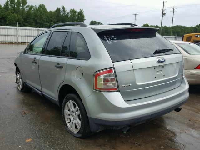 2FMDK46C87BB61530 - 2007 FORD EDGE SE SILVER photo 3