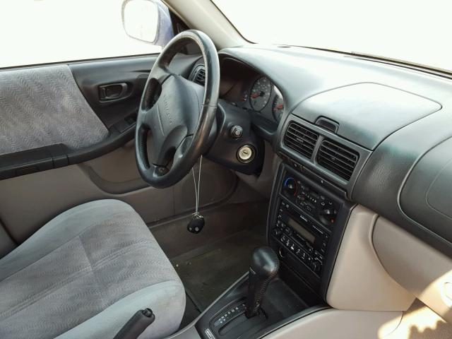 JF1SF655X2H732578 - 2002 SUBARU FORESTER S BLUE photo 9