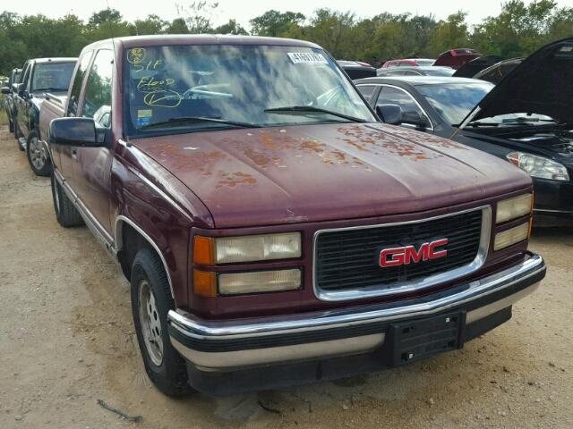 2GTEC19K9S1560372 - 1995 GMC SIERRA C15 BURGUNDY photo 1