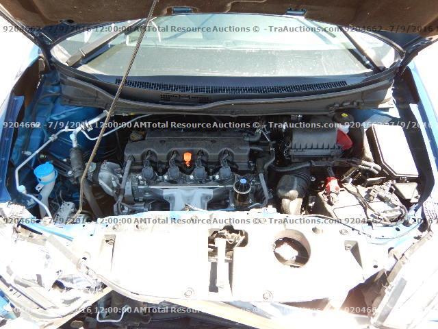 19XFB2F54EE022102 - 2014 HONDA CIVIC LX BLUE photo 7