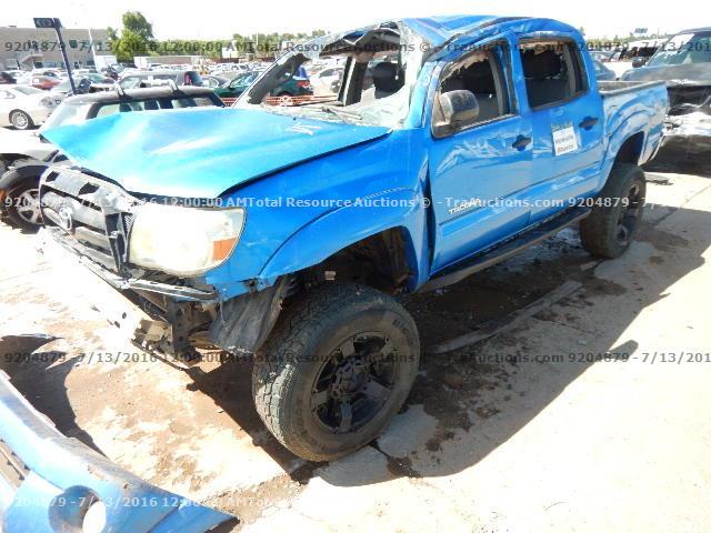 5TELU42N28Z576377 - 2008 TOYOTA TACOMA DOU BLUE photo 14