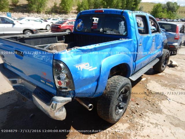 5TELU42N28Z576377 - 2008 TOYOTA TACOMA DOU BLUE photo 16