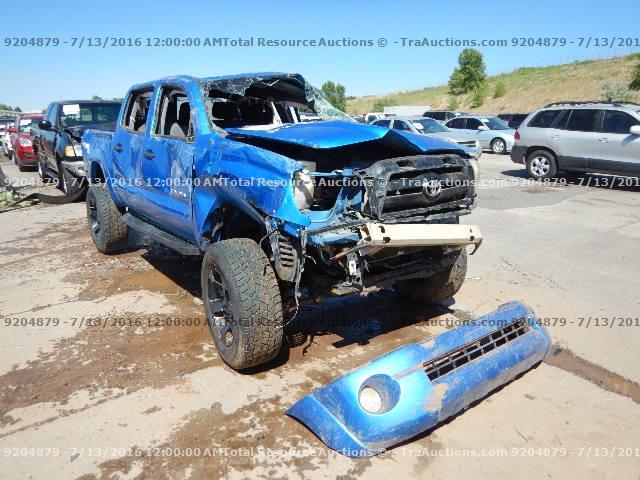 5TELU42N28Z576377 - 2008 TOYOTA TACOMA DOU BLUE photo 2