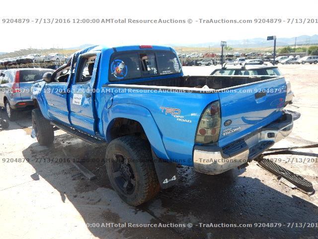 5TELU42N28Z576377 - 2008 TOYOTA TACOMA DOU BLUE photo 4