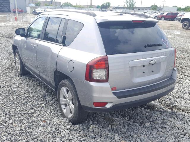 1C4NJCBA1GD615394 - 2016 JEEP COMPASS SP GRAY photo 3