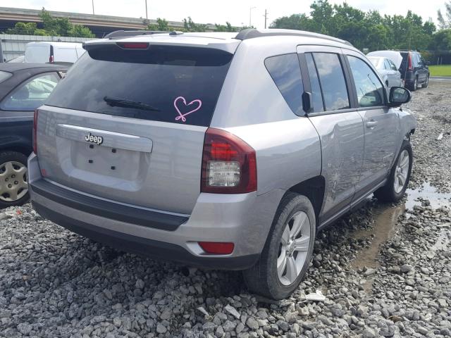 1C4NJCBA1GD615394 - 2016 JEEP COMPASS SP GRAY photo 4