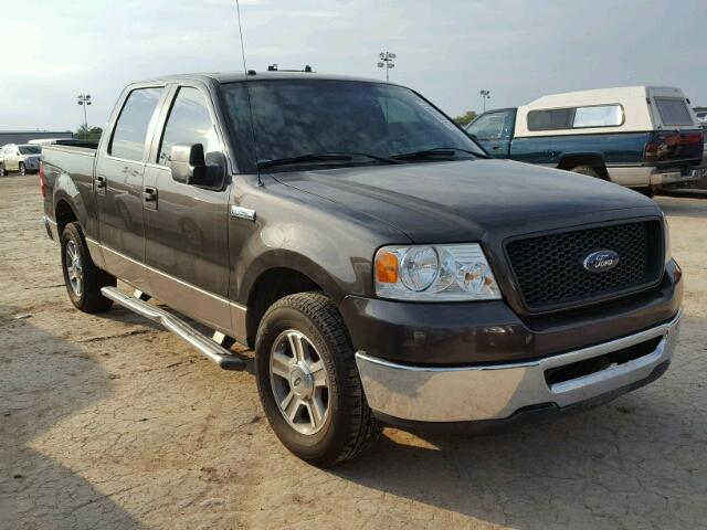 1FTRW12W46KD52993 - 2006 FORD F150 GRAY photo 1