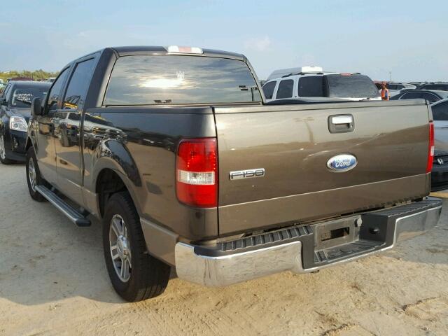 1FTRW12W46KD52993 - 2006 FORD F150 GRAY photo 3