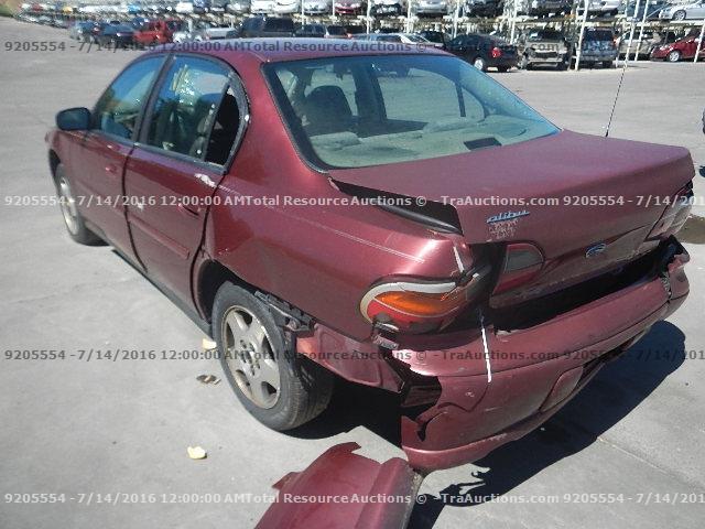 1G1ND52J53M678472 - 2003 CHEVROLET MALIBU MAROON photo 4