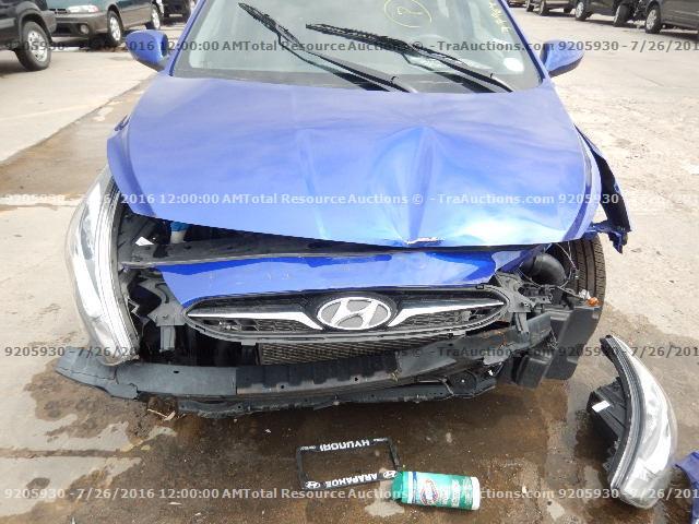 KMHCT5AE9DU091856 - 2013 HYUNDAI ACCENT GLS BLUE photo 10