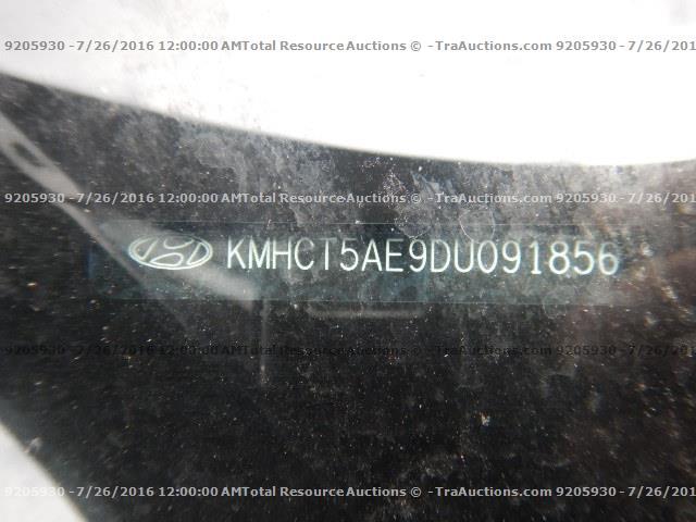 KMHCT5AE9DU091856 - 2013 HYUNDAI ACCENT GLS BLUE photo 11