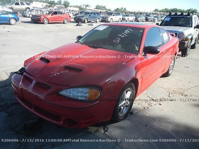 1G2NW12E13C238210 - 2003 PONTIAC GRAND AM G RED photo 1