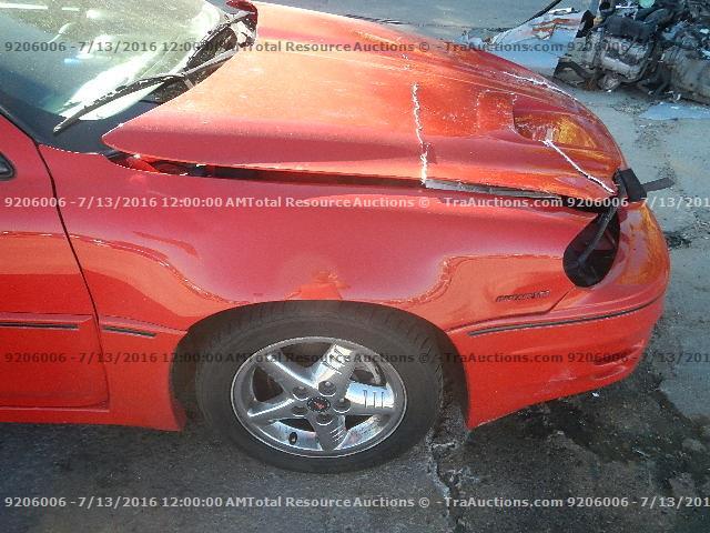 1G2NW12E13C238210 - 2003 PONTIAC GRAND AM G RED photo 15