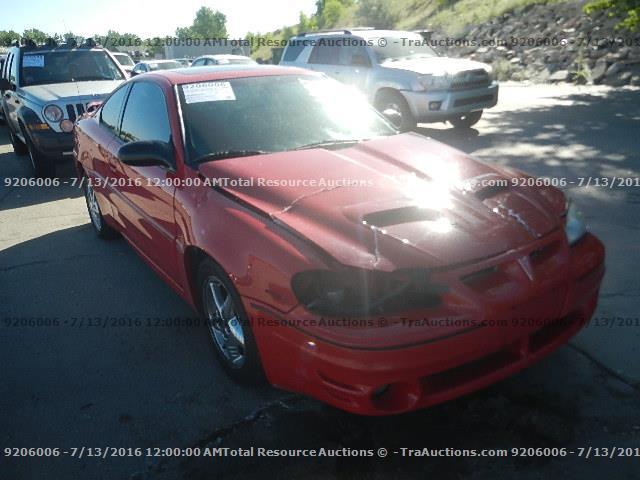 1G2NW12E13C238210 - 2003 PONTIAC GRAND AM G RED photo 2