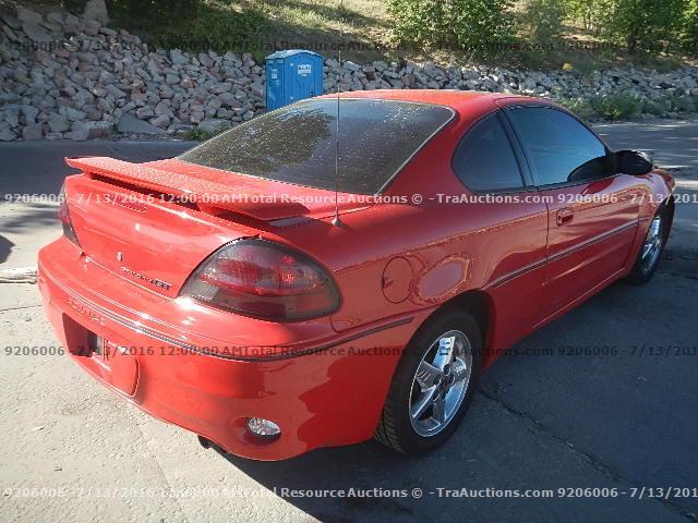 1G2NW12E13C238210 - 2003 PONTIAC GRAND AM G RED photo 3