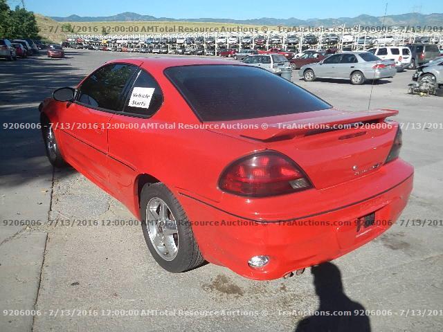 1G2NW12E13C238210 - 2003 PONTIAC GRAND AM G RED photo 4