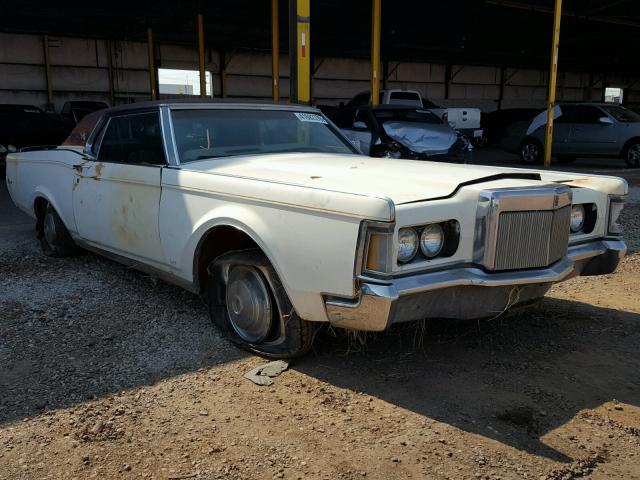 1Y89A856900 - 1971 LINCOLN MARK III WHITE photo 1