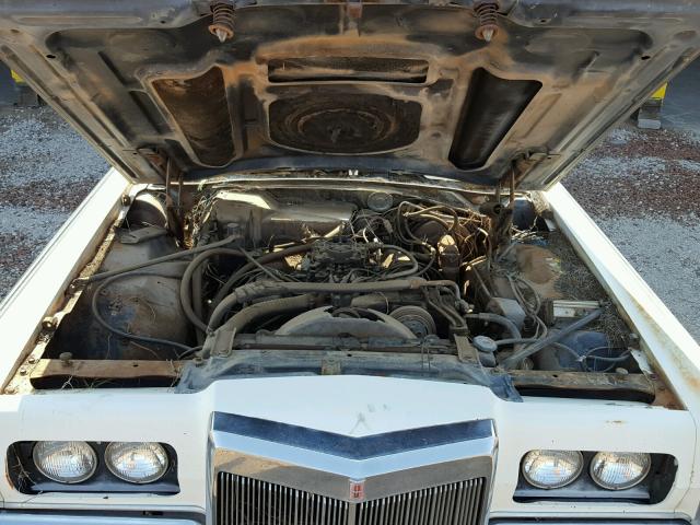 1Y89A856900 - 1971 LINCOLN MARK III WHITE photo 7