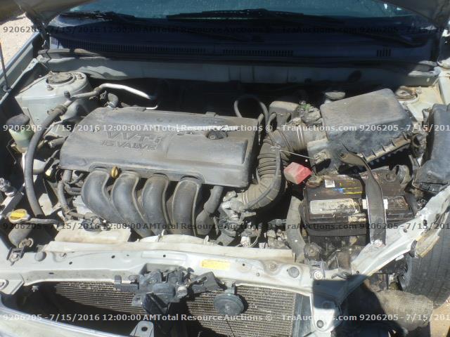 1NXBR32E14Z299291 - 2004 TOYOTA COROLLA CE SILVER photo 7