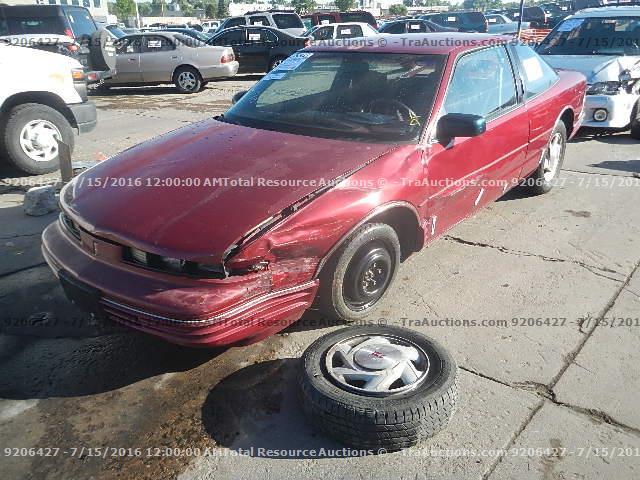 1G3WH14T5PD313092 - 1993 OLDSMOBILE CUTLASS SU MAROON photo 1