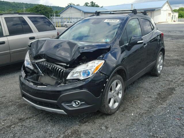 KL4CJFSB2FB164403 - 2015 BUICK ENCORE CON BLACK photo 2