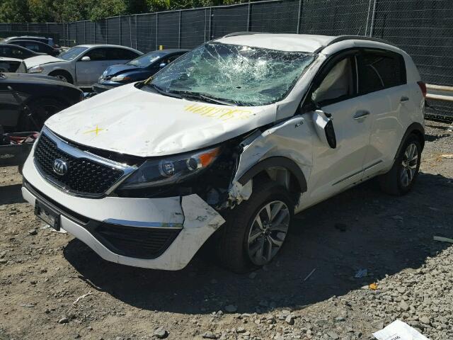 KNDPBCAC4G7833868 - 2016 KIA SPORTAGE L WHITE photo 2