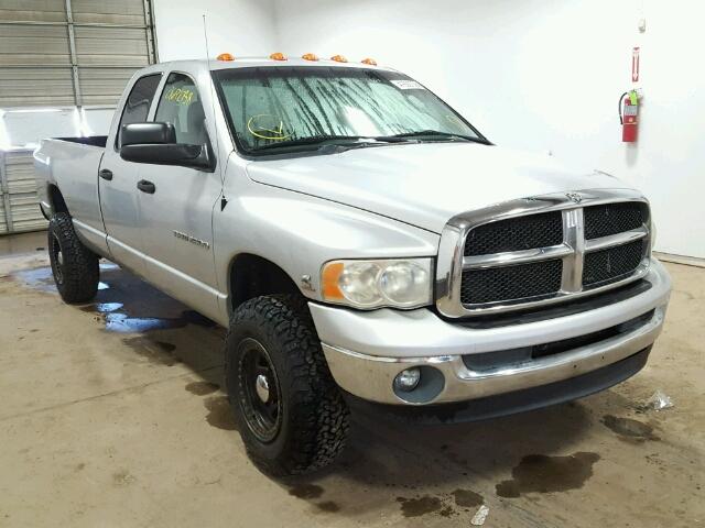 1D7KU28623J521243 - 2003 DODGE RAM 2500 S SILVER photo 1