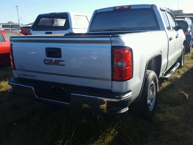 1GTR1TEH8EZ379126 - 2014 GMC SIERRA C15 SILVER photo 4