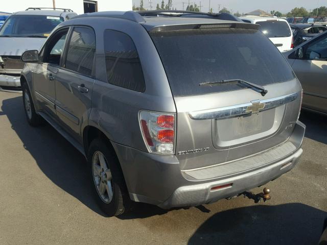 2CNDL73F656113396 - 2005 CHEVROLET EQUINOX LT GRAY photo 3