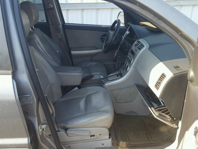 2CNDL73F656113396 - 2005 CHEVROLET EQUINOX LT GRAY photo 5