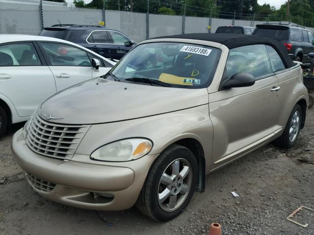 3C3EY55EX5T291122 - 2005 CHRYSLER PT CRUISER GOLD photo 2