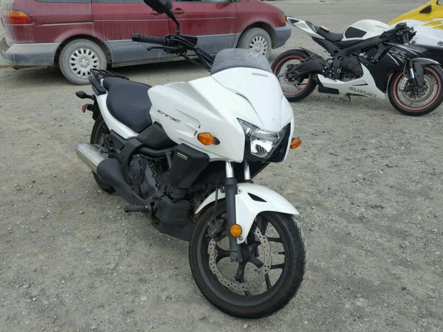 JH2RC6903EK001201 - 2014 HONDA CTX700 WHITE photo 1