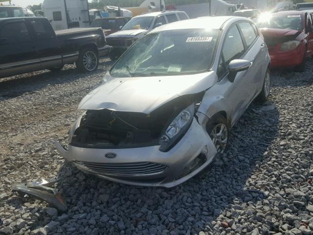 3FADP4EJ0EM103340 - 2014 FORD FIESTA SILVER photo 2